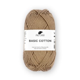 ProLana Basic Cotton hellbraun (08)