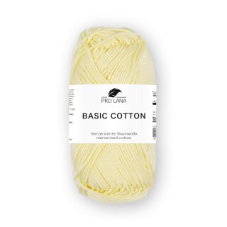 ProLana Basic Cotton pastellgelb (21)