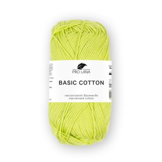 ProLana Basic Cotton limette (74)