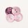 D-Perlmuttknopf farbig pink 15mm