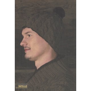Anleitung "Herrenmütze" Merino 80 Ferner