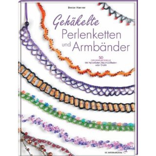 Gehäkelte Perlenketten und Armbänder