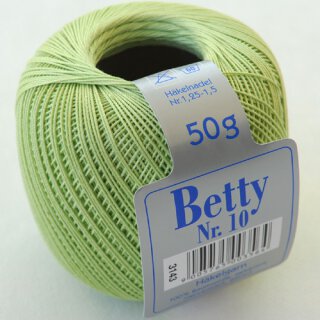 Betty Häkelgarn 10 hellgrün 3143