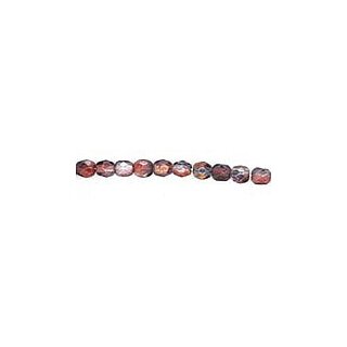 Facettenperlen - 6mm  multi amethyst