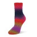 Flotte Socke 4fach Kolibri 6213 - lila-orange-blau