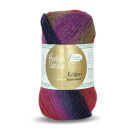 Flotte Socke 4fach Kolibri 6213 - lila-orange-blau