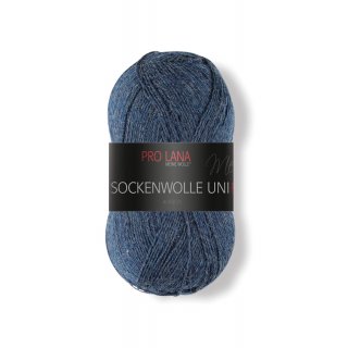 Sockenwolle Uni 408 - dunkel jeansblau