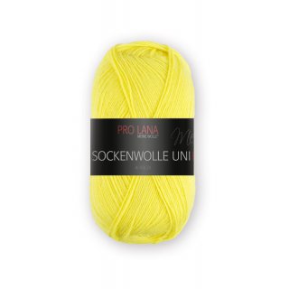 Sockenwolle Uni 420 - gelb