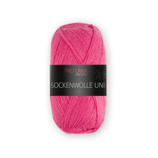 Sockenwolle Uni 422 - pink