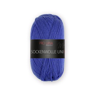 Sockenwolle Uni 425 - blau