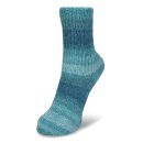 Flotte Socke 4fach Cashmere-Merino türkis