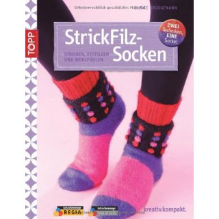 StrickFilz-Socken