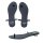 Sandalen flach schwarz