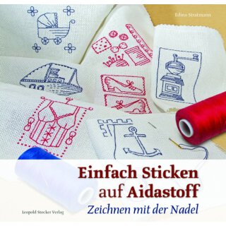 Einfach Sticken auf Aidastoff