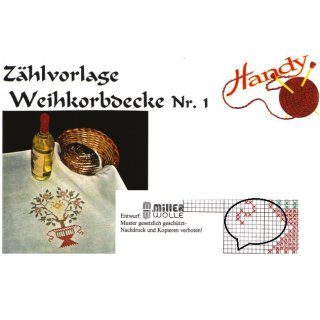 Zhlvorlage Weihkorbdecke Nr1