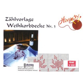 Zhlvorlage Weihkorbdecke Nr3