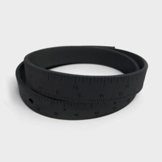 Handgelenksmaband - Wristruler Rubber schwarz