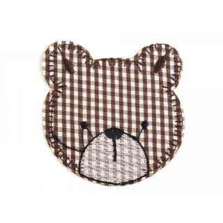 Aufbügler Bär braun