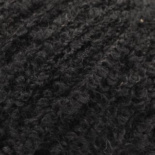 Alpaca Bouclé [Uni] schwarz (8903)
