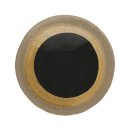 TIERAUGEN - SICHERHEITSAUGEN ZWEIFARBIG 12MM Gold