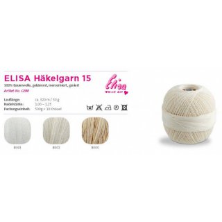 ELISA Hkelgarn Nr. 15