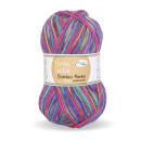 Flotte Socke 4f. Bambus-Merino 3007 rosa-lila-gelb-türkis