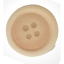 Knopf Kunststoff creme 20mm