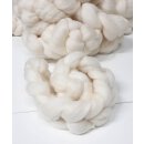 Merino Kammzug unifarben natur - 100g