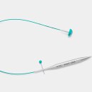 Mindful Seile für auswechselbare Nadelspitzen 80 cm-SWIVEL - 360° drehbar