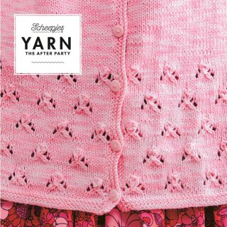 YARN THE AFTER PARTY NR.100 ROSE BUD CARDIGAN