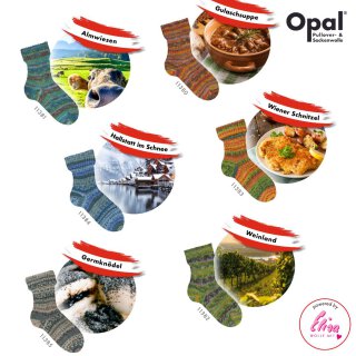 Opal Viel gestricktes Österreich 6-fach