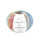 Funny Socks Hellorange-Blau-Gelb (155)