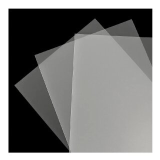 Opry Verstärkungsplatten 23,5x37,5x0,05 halbtransparent
