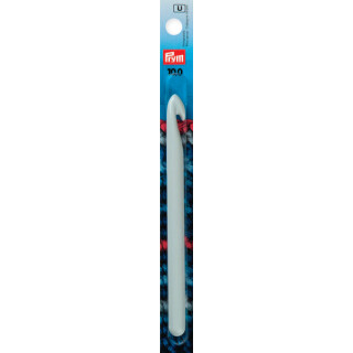 Häkelnadel ohne Griff grau 14 cm 6,00 mm