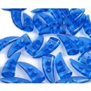 Knopf Hörner blau (3)
