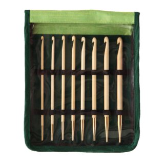 bamboo tunesische Häkelnadeln SET