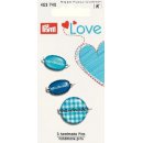 Prym Love Handmade Label blau